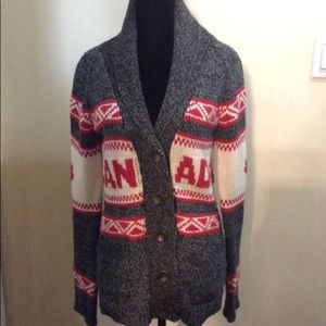 Bluenotes Canada cardigan sweater